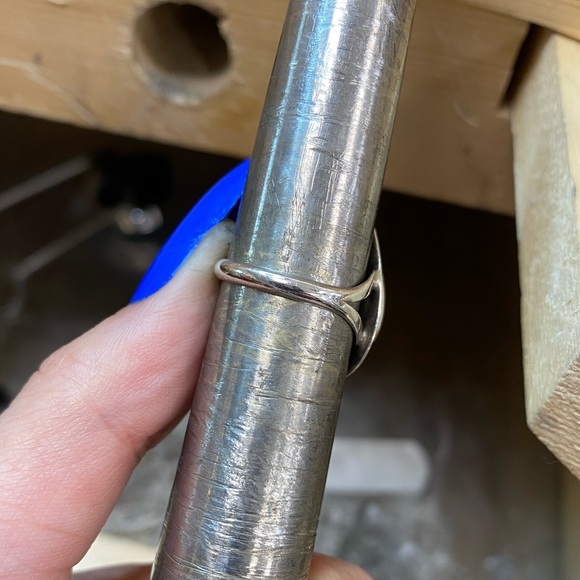 Navajo made Teardrop ring - Picture 8 of 8